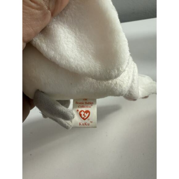 TY Beanie Baby Kuku the Cockatoo TAG ERRORS RARE RETIRED 1997 1998 Mint - Picture 9 of 10
